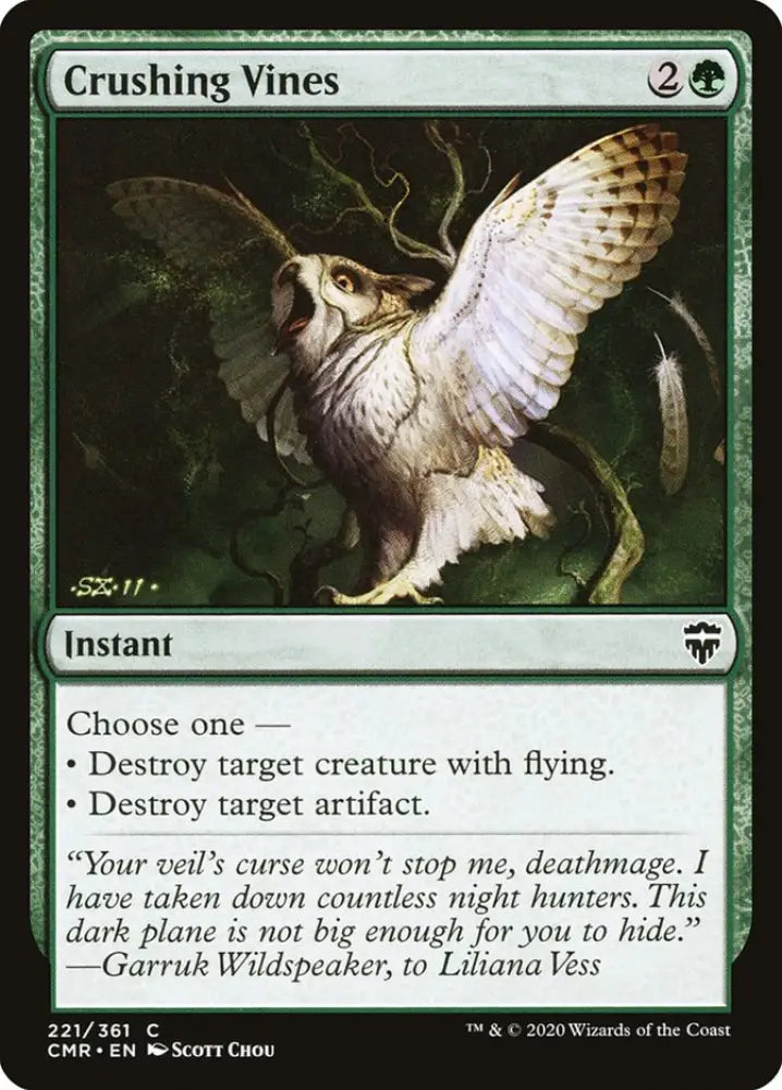 Crushing Vines [Commander Legends] - MTG Single