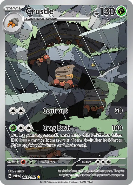 Crustle (183/182) [Scarlet & Violet: Paradox Rift] - Pokemon Single
