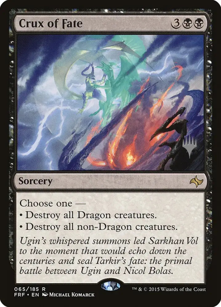Crux of Fate (Promo Pack) [Fate Reforged Promos] - MTG Single