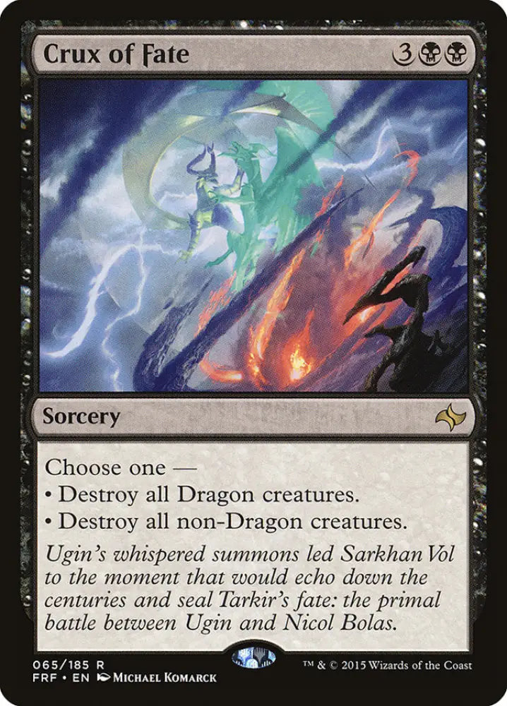 Crux of Fate [Fate Reforged] - MTG Single