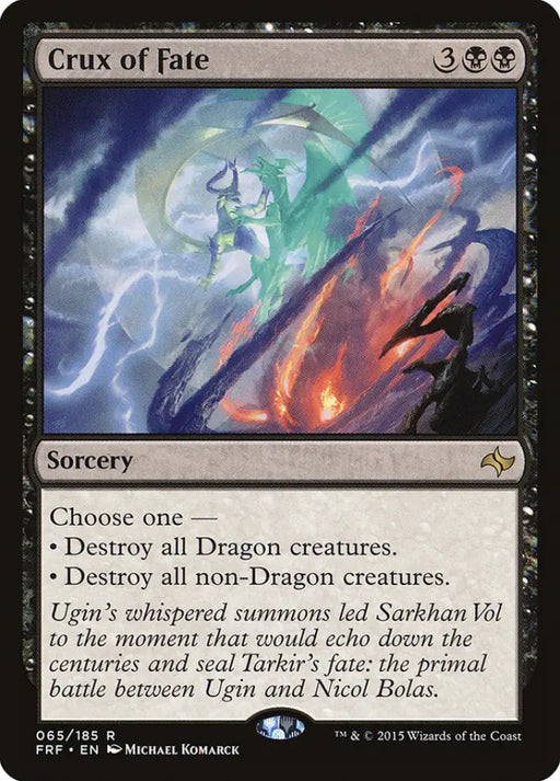 Crux of Fate [Fate Reforged] - MTG Single