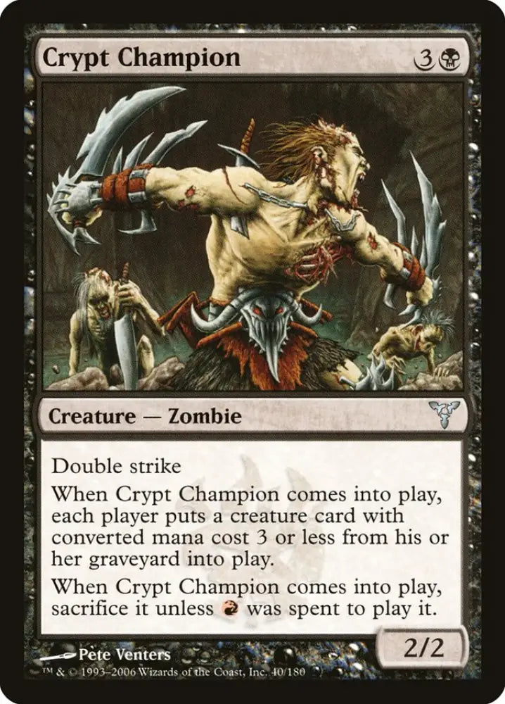 Crypt Champion [Dissension] - MTG Single