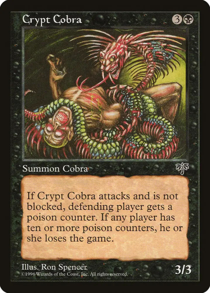Crypt Cobra [Mirage] - MTG Single