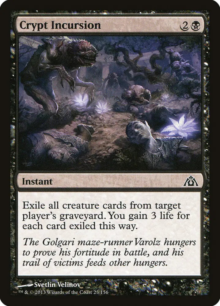 Crypt Incursion [Dragon’s Maze] - MTG Single