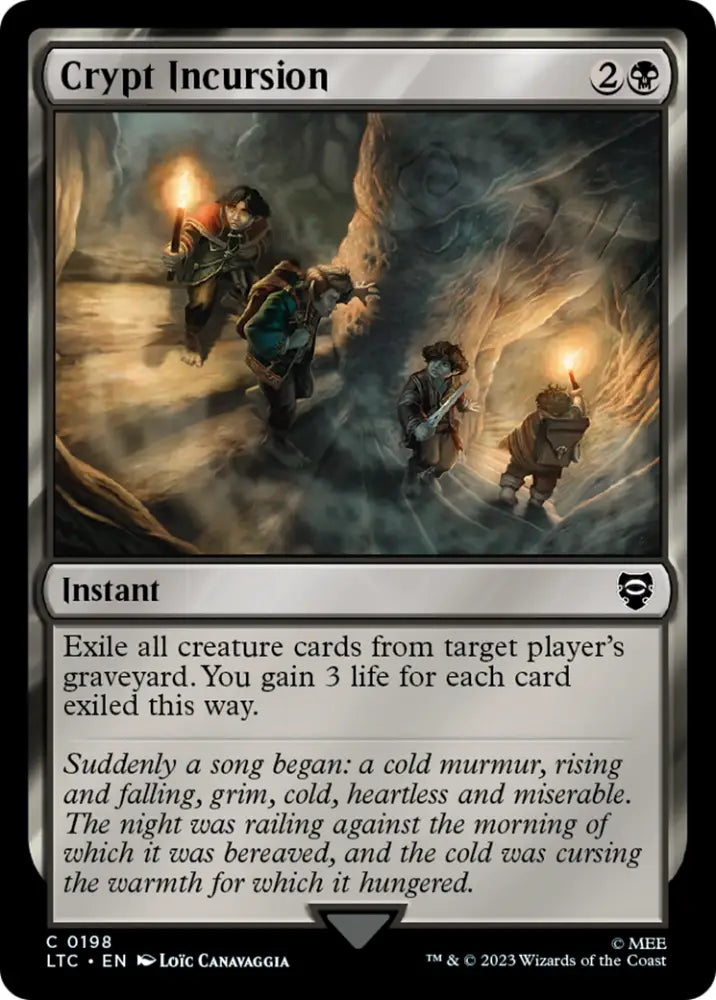 Crypt Incursion [The Lord of the Rings: Tales of Middle-Earth Commander] - MTG Single