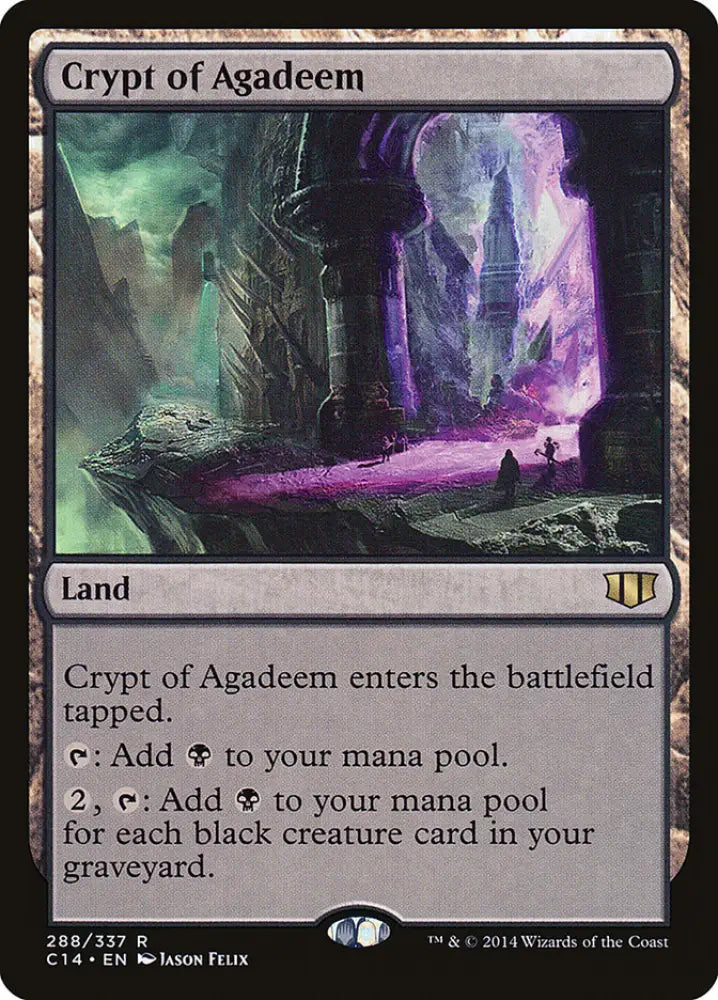 Crypt of Agadeem [Commander 2014] - MTG Single