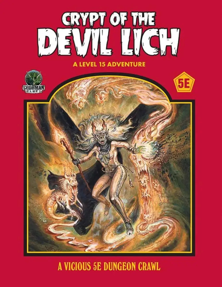 Crypt of the Devil Lich Softcover Edition 5E (EN) - Role Playing Game
