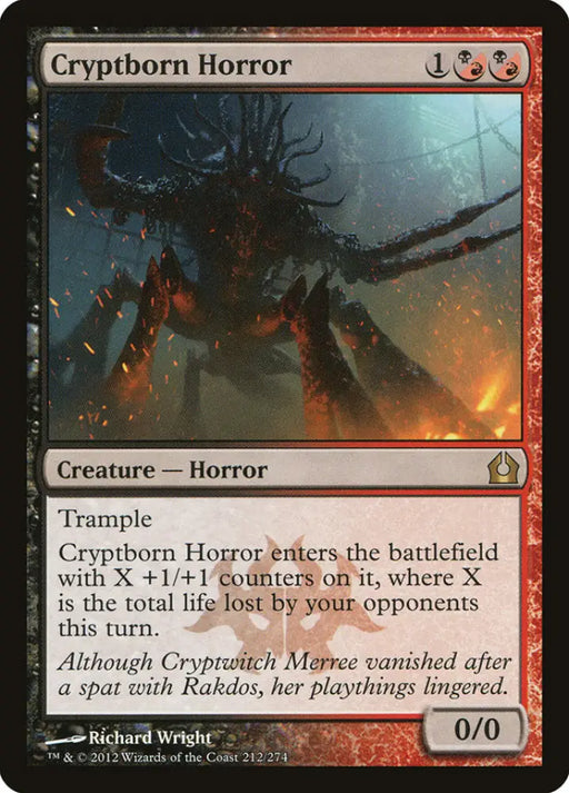 Cryptborn Horror [Return to Ravnica] - MTG Single
