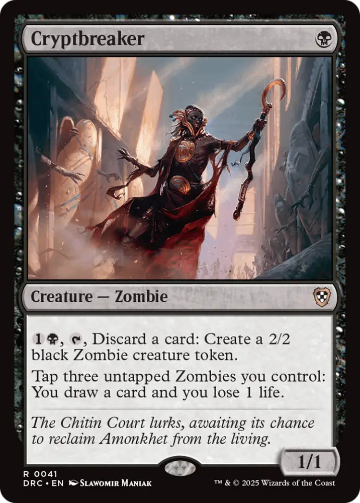 Cryptbreaker [Aetherdrift Commander] - MTG Single