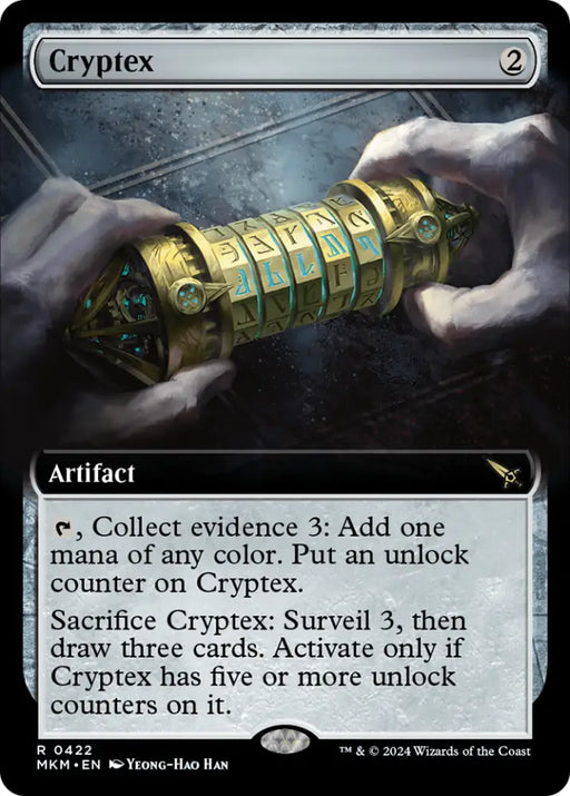 Cryptex (Extended Art) [Murders at Karlov Manor] - MTG Single