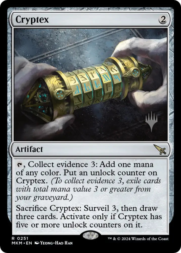 Cryptex (Promo Pack) [Murders at Karlov Manor Promos] - MTG Single