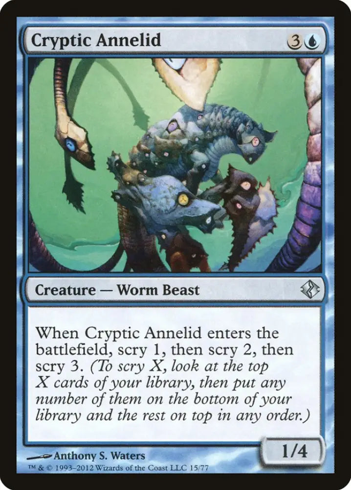 Cryptic Annelid [Duel Decks: Venser vs. Koth] - MTG Single