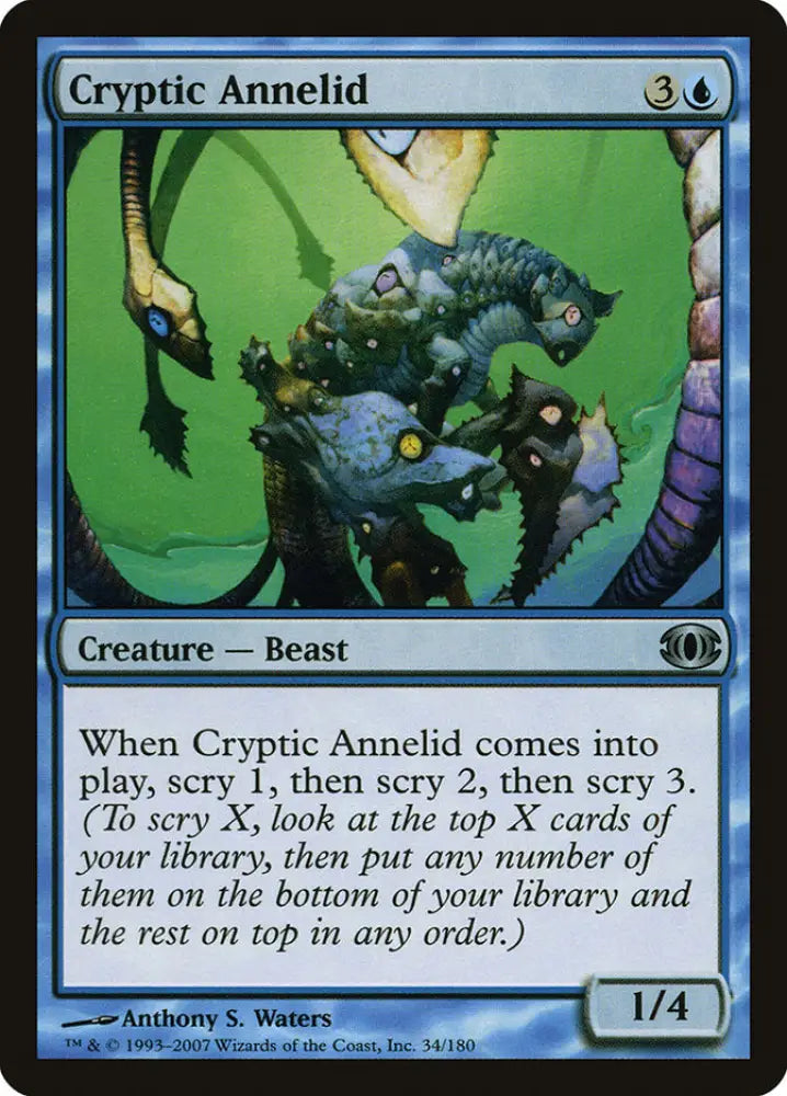 Cryptic Annelid [Future Sight] - MTG Single