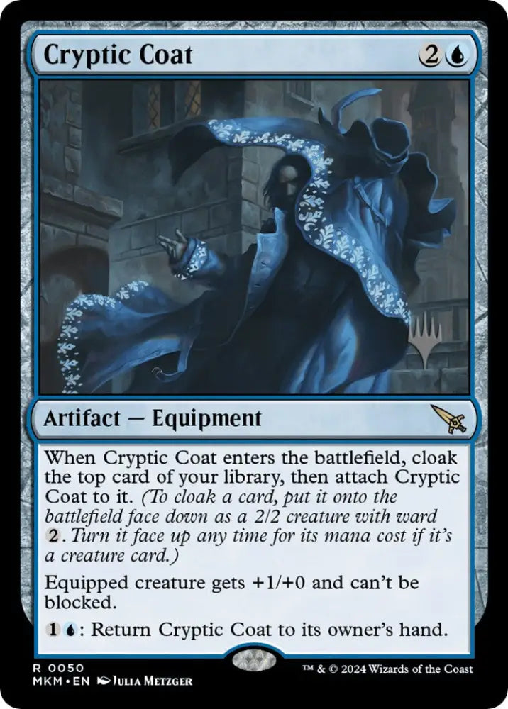 Cryptic Coat (Promo Pack) [Murders at Karlov Manor Promos] - MTG Single