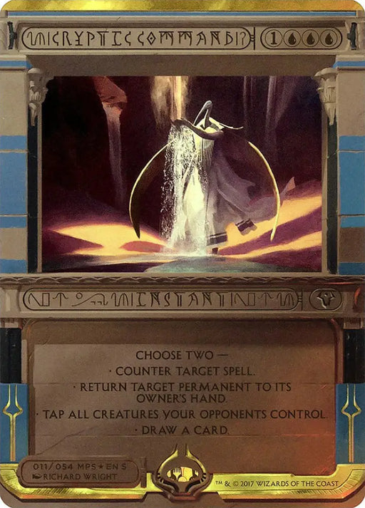 Cryptic Command (Invocation) [Amonkhet Invocations] - MTG Single