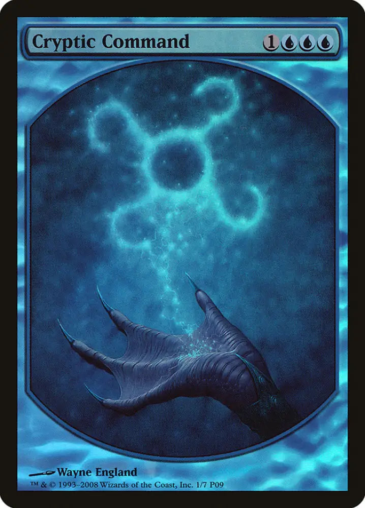 Cryptic Command [Magic Player Rewards 2009] - MTG Single