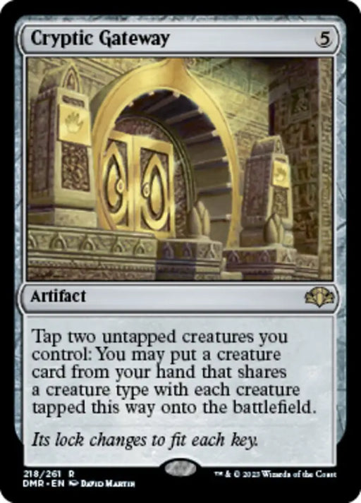 Cryptic Gateway [Dominaria Remastered] - MTG Single