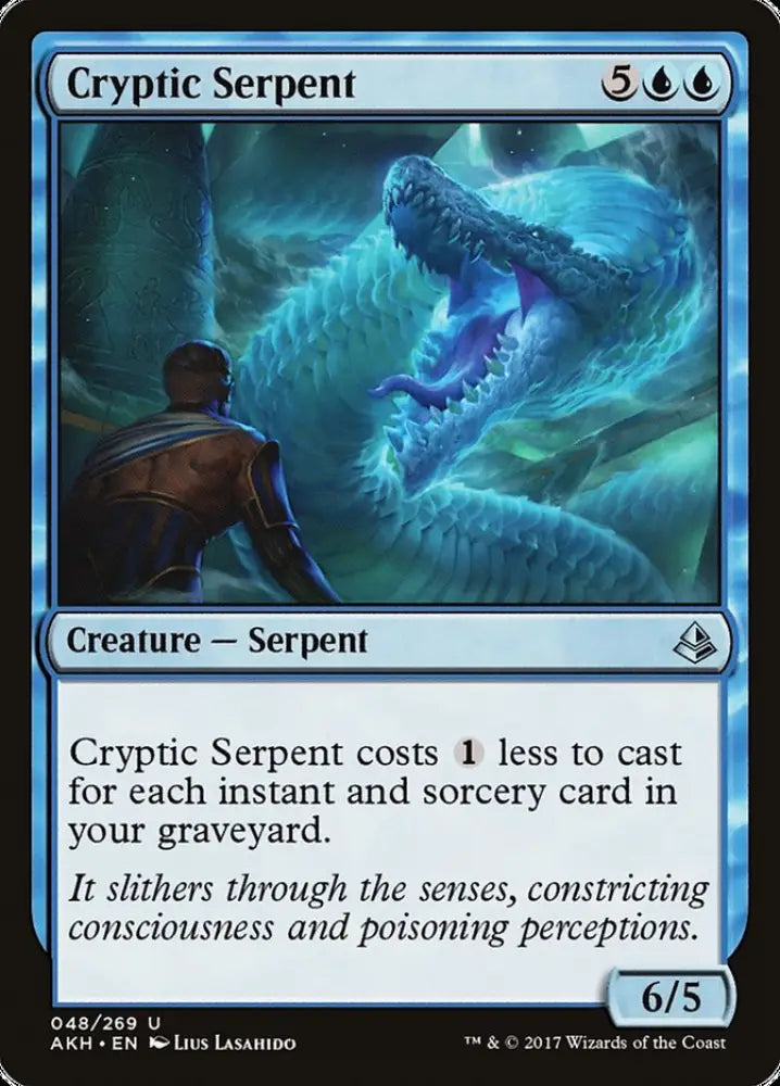Cryptic Serpent [Amonkhet] - MTG Single
