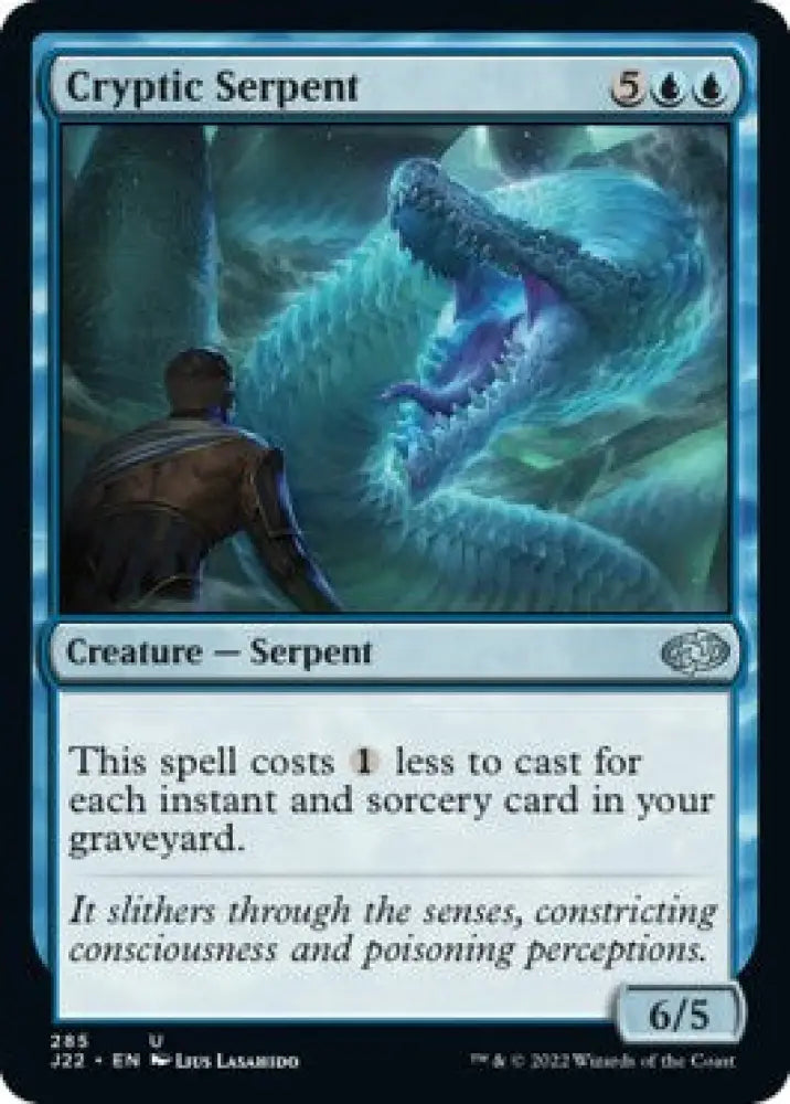 Cryptic Serpent [Jumpstart 2022] - MTG Single