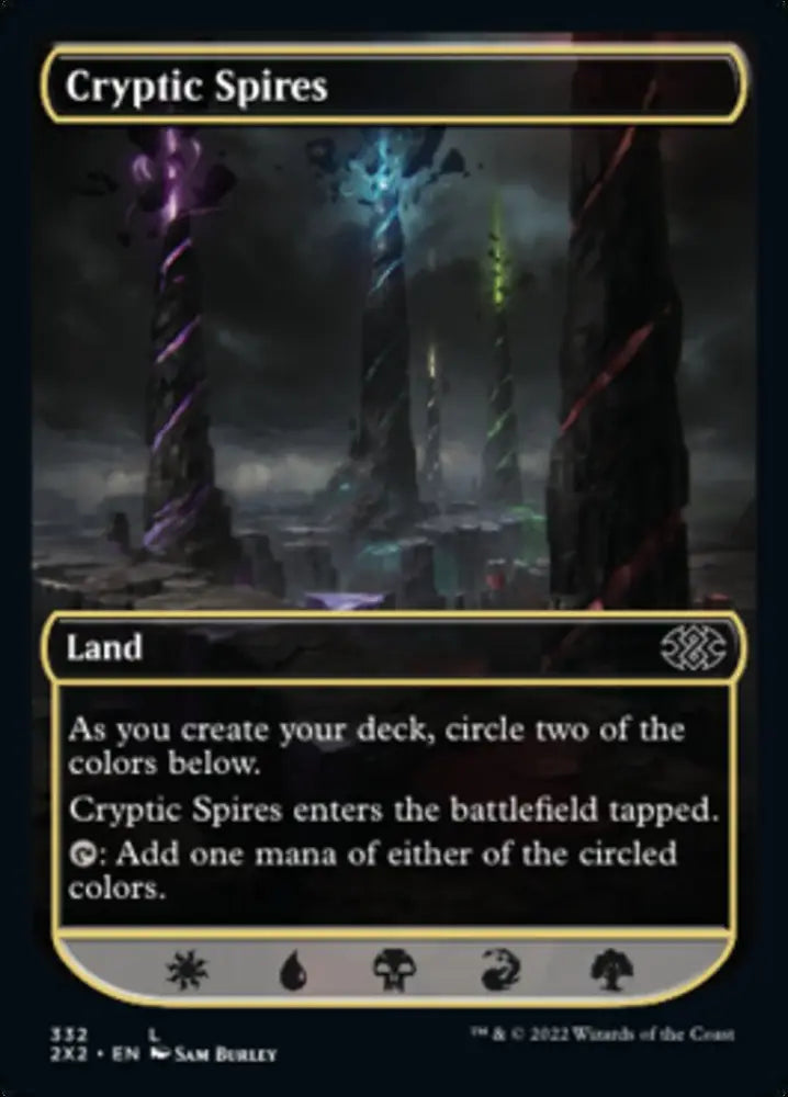 Cryptic Spires [Double Masters 2022] - MTG Single