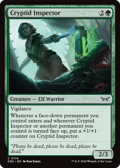 Cryptid Inspector [Duskmourn: House of Horror] - MTG Single