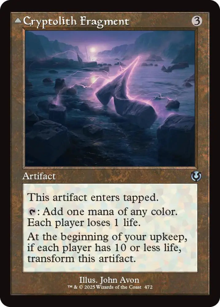 Cryptolith Fragment // Aurora of Emrakul (Retro Frame) [Innistrad Remastered] - MTG Single