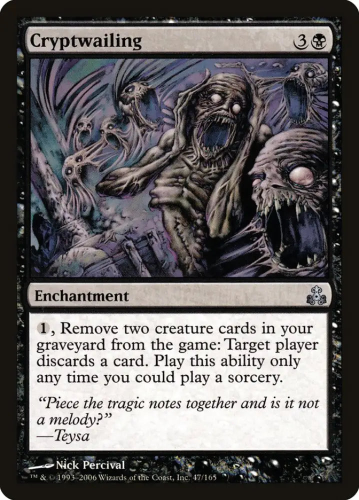 Cryptwailing [Guildpact] - MTG Single