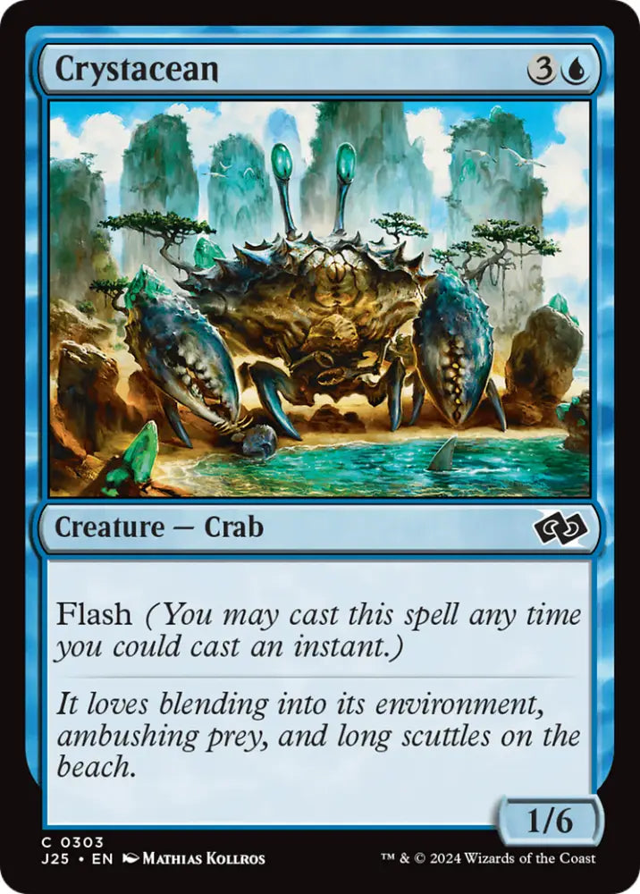 Crystacean [Foundations Jumpstart] - MTG Single