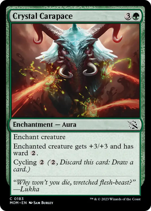 Crystal Carapace [March of the Machine] - MTG Single