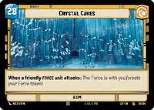 Crystal Caves // Shield (029/264 // T02/T03) [Legends of the Force]