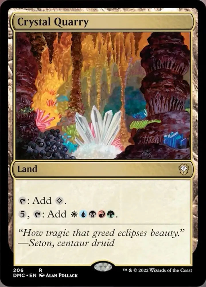 Crystal Quarry [Dominaria United Commander] - MTG Single