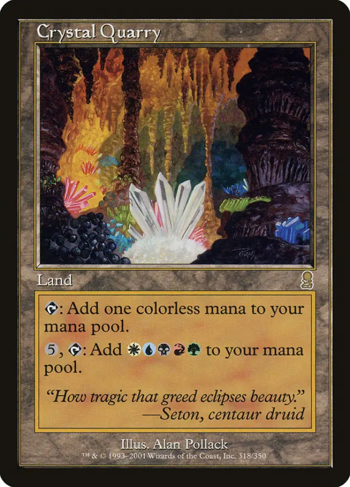 Crystal Quarry [Odyssey] - MTG Single