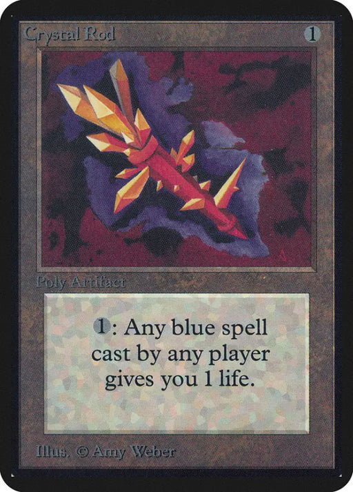 Crystal Rod [Alpha Edition] - MTG Single