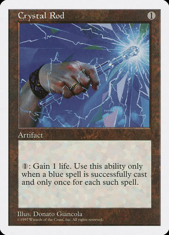 Crystal Rod [Fifth Edition] - MTG Single