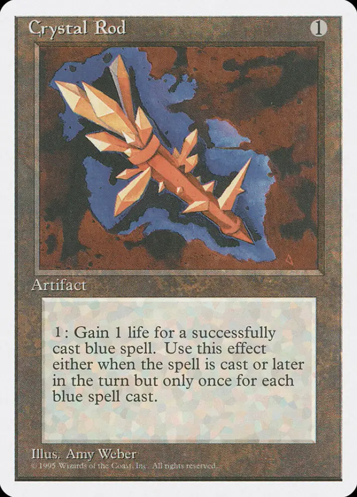 Crystal Rod [Fourth Edition] - MTG Single