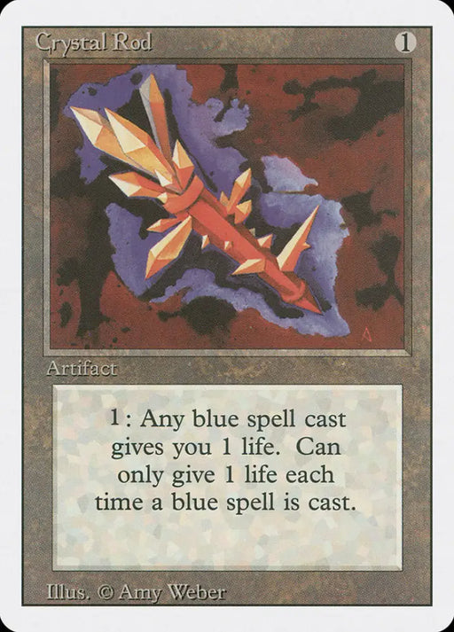 Crystal Rod [Revised Edition] - MTG Single