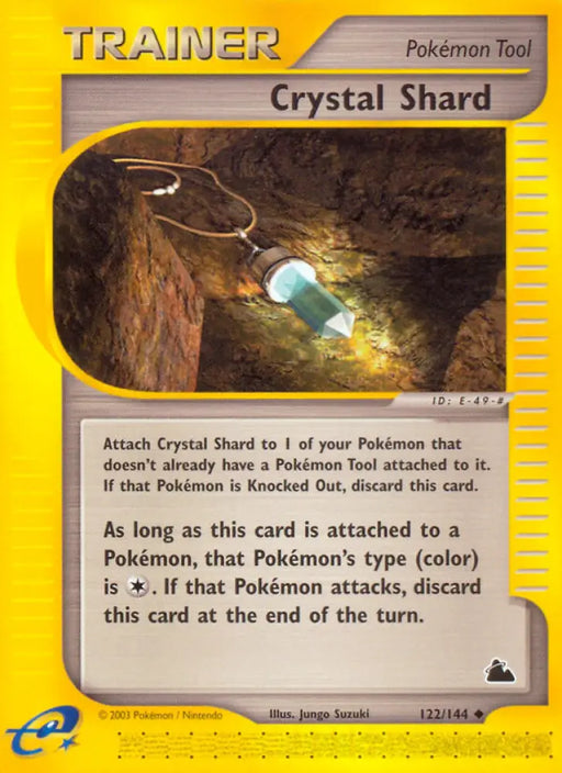 Crystal Shard (122/144) [Skyridge] - Pokemon Single