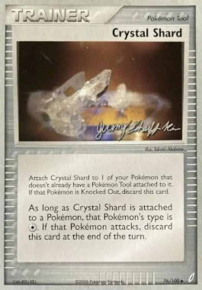 Crystal Shard (76/100) (Rambolt - Jeremy Scharff-Kim) [World Championships 2007] - Pokemon Single
