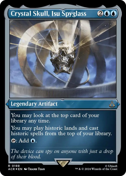 Crystal Skull Isu Spyglass (Foil Etched) [Assassin’s Creed] - MTG Single