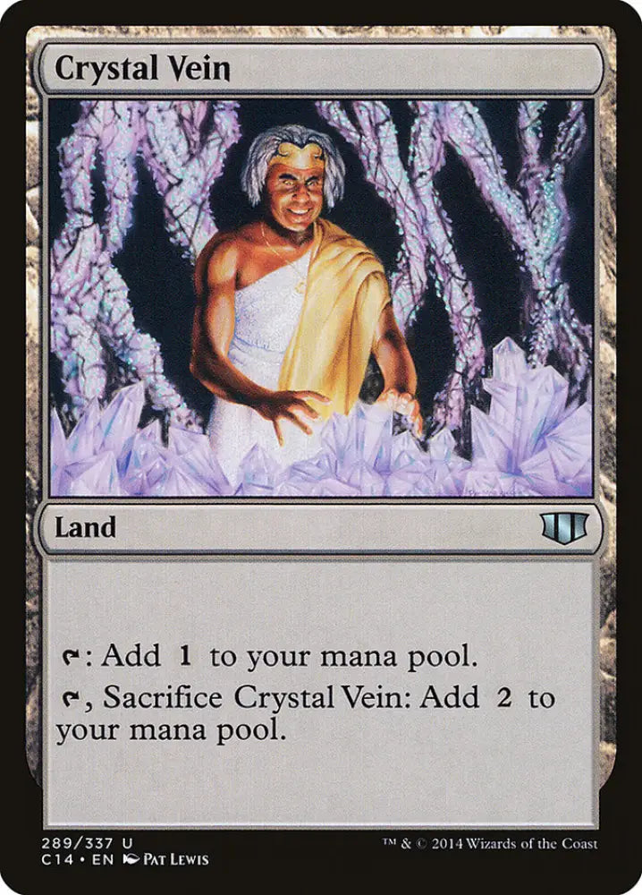 Crystal Vein [Commander 2014] - MTG Single