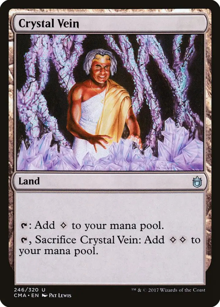 Crystal Vein [Commander Anthology] - MTG Single