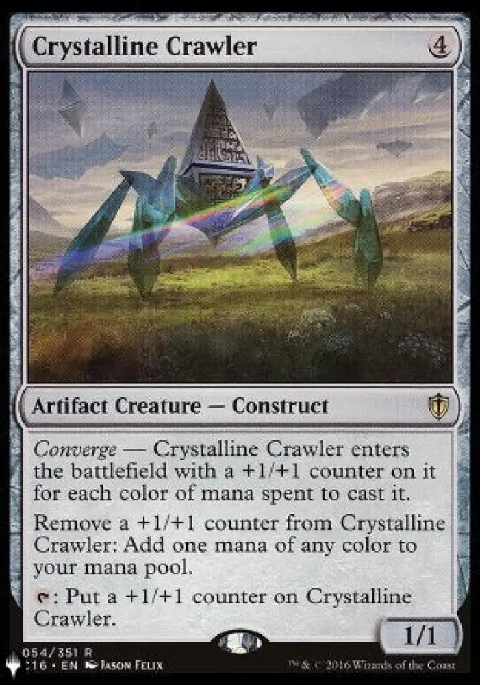 Crystalline Crawler (C16) [The List] - MTG Single