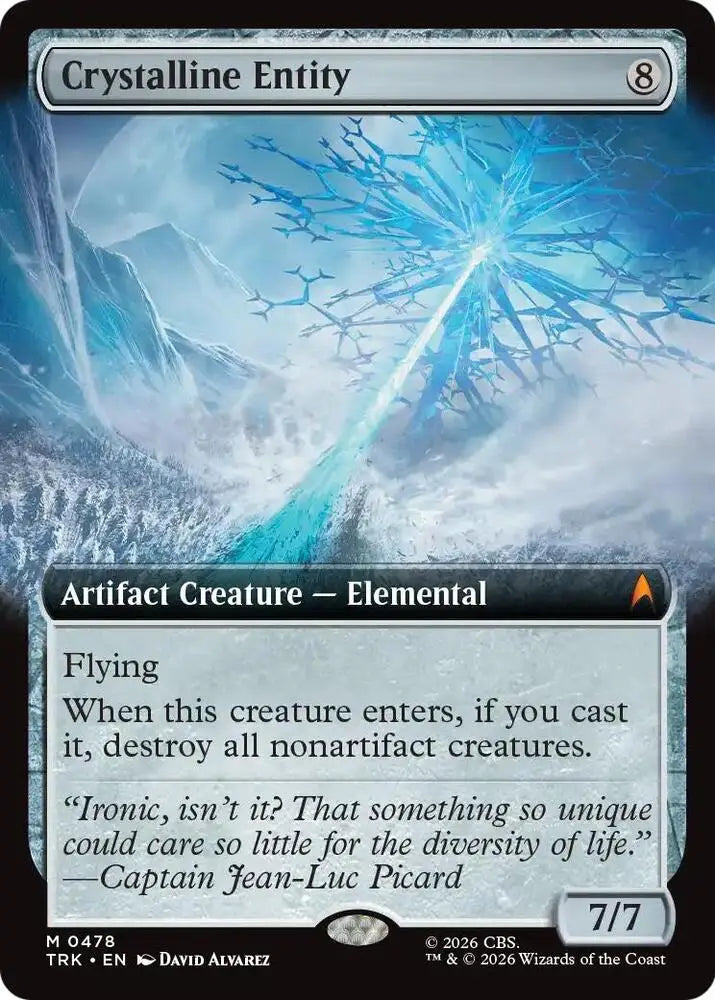 Crystalline Entity (Extended Art) (478) [Star Trek]