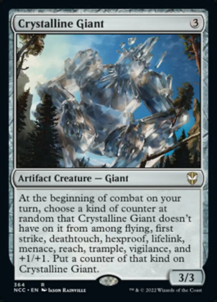 Crystalline Giant [Streets of New Capenna Commander] - MTG Single