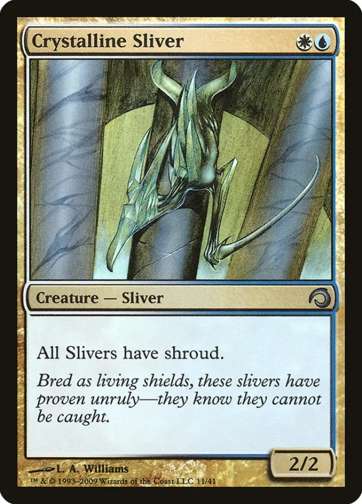 Crystalline Sliver [Premium Deck Series: Slivers] - MTG Single