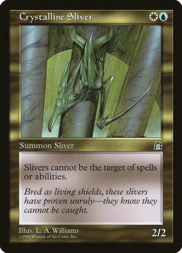 Crystalline Sliver [Stronghold] - MTG Single