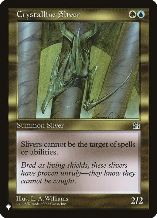 Crystalline Sliver [The List] - MTG Single