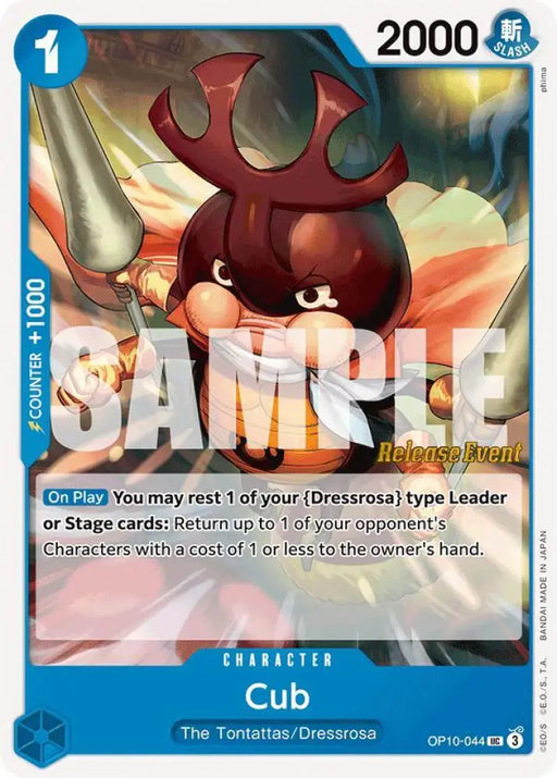 Cub (OP10-044) [Royal Blood Release Event Cards]