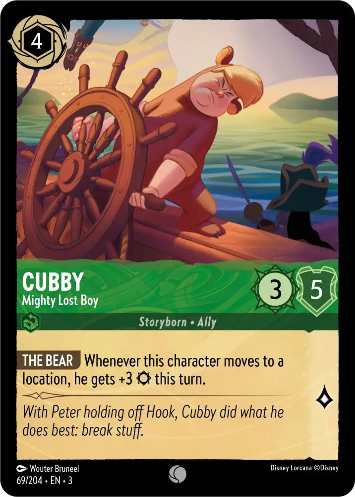 Cubby - Mighty Lost Boy (69/204) [Into the Inklands] - Lorcana Single