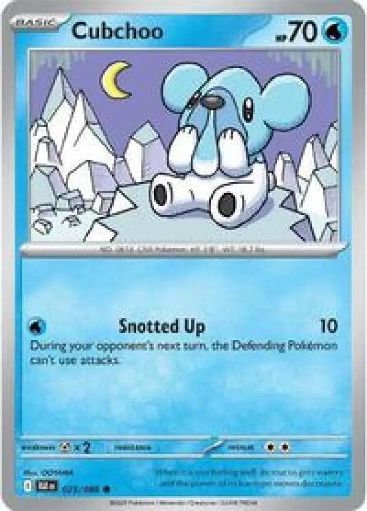 Cubchoo (025/086) [SV: Black Bolt]